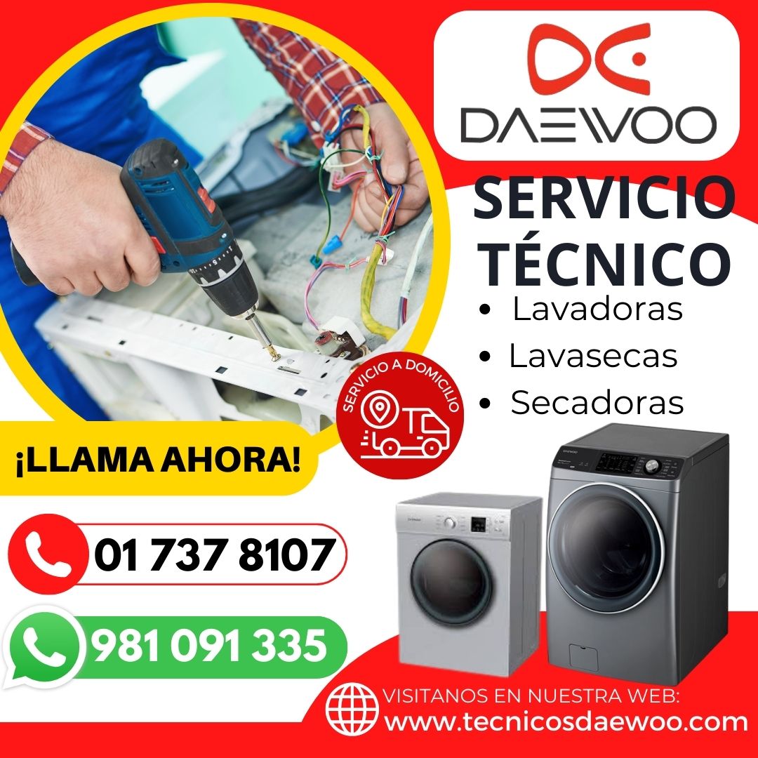 981.091.335 Daewoo Reparacion de Lavadoras 